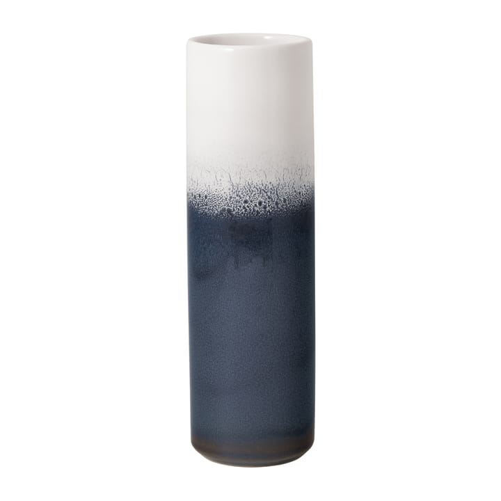 Lave Home cylinder vase 25 cm - Blue-white - Villeroy & Boch