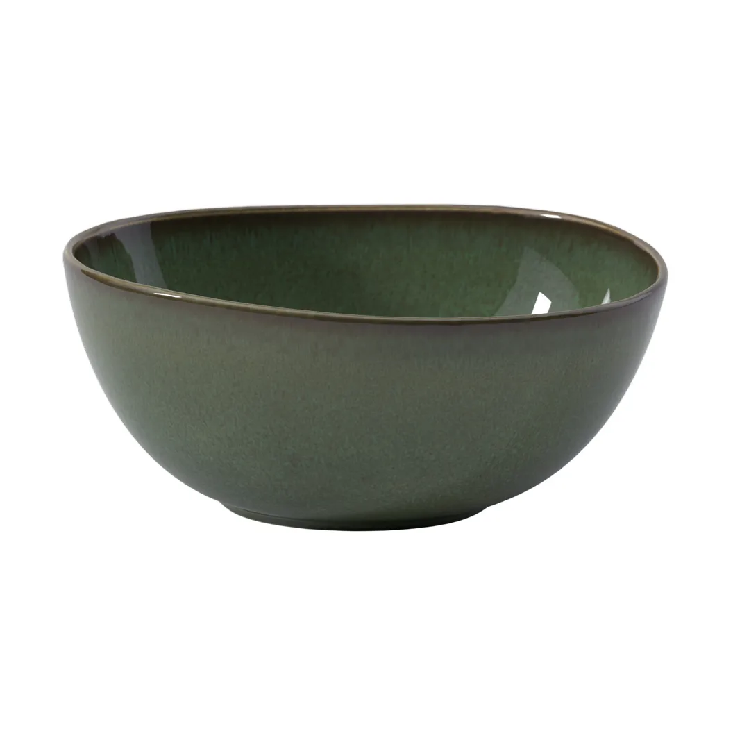 Lave serving bowl Green