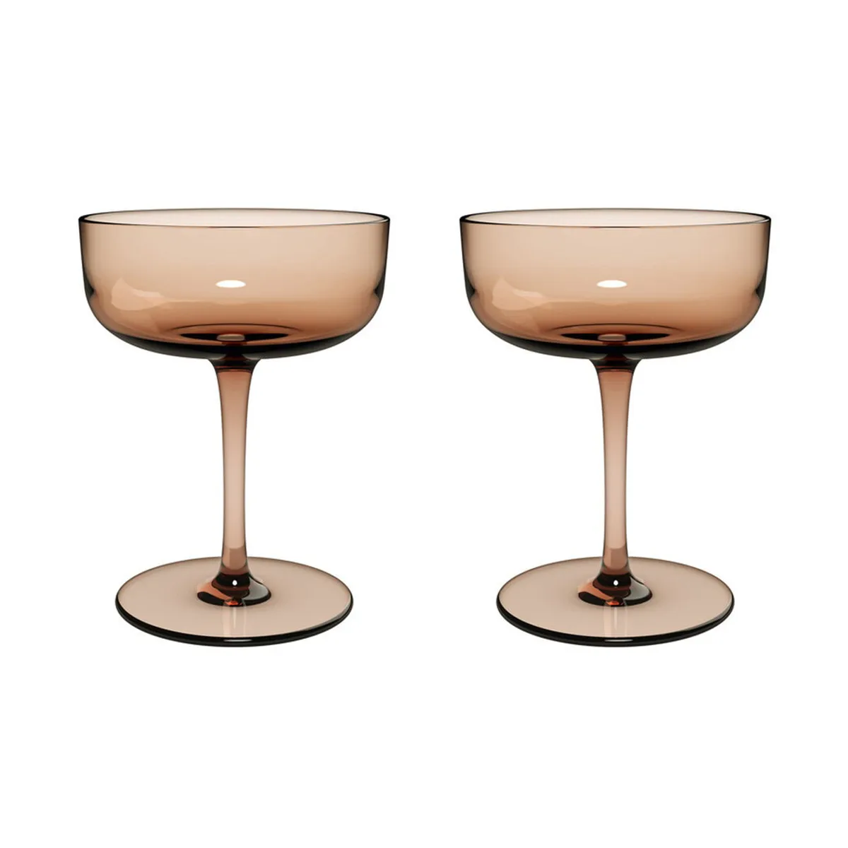 Villeroy & Boch Like champagne glass coupe 10 cl 2-pack Clay