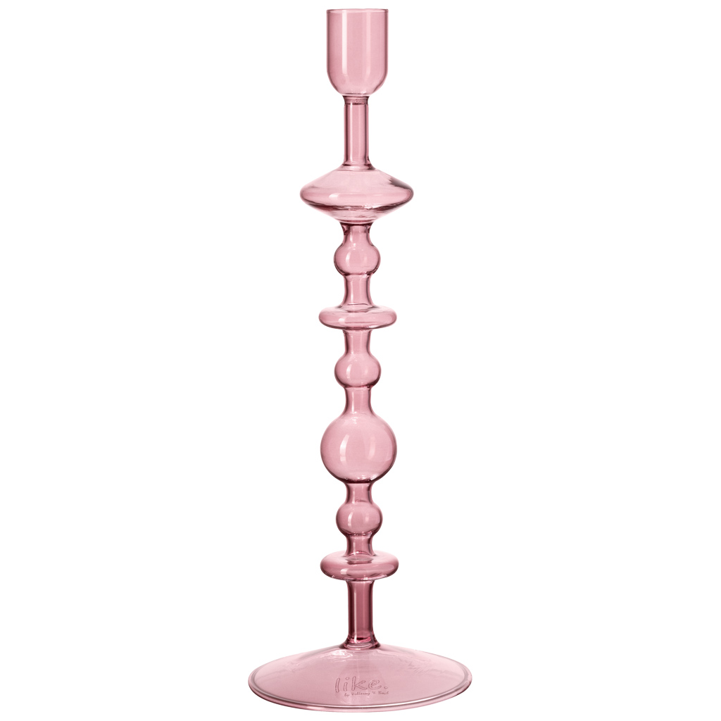 Villeroy & Boch Like home candlestick 27 cm Grape | Scandinavian Design | Candle holders | Purple