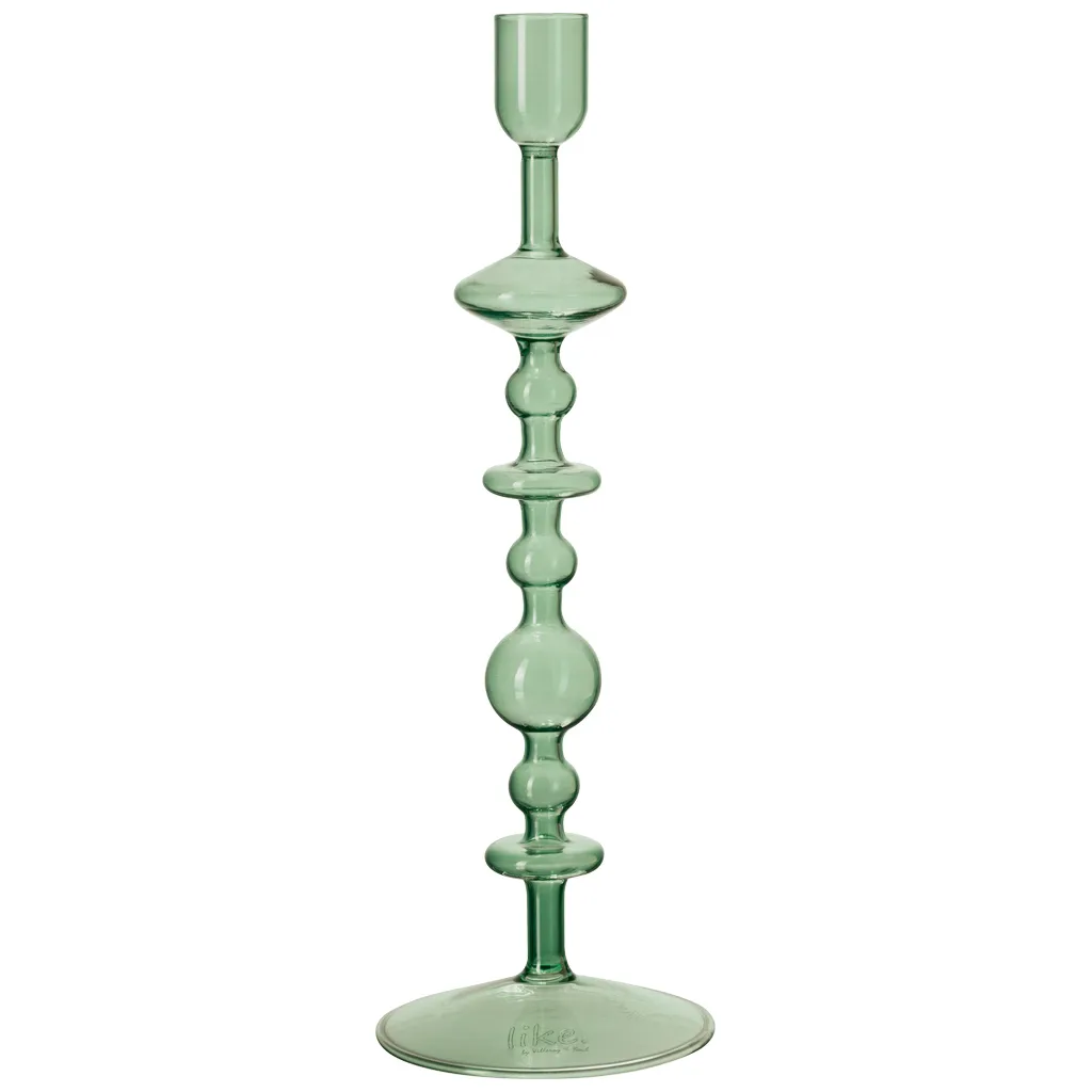 Villeroy & Boch Like home candlestick 27 cm Sage | Scandinavian Design | Candle holders | Green