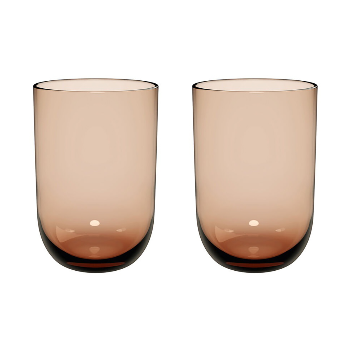 Villeroy & Boch Like long drink glass 38.5 cl 2-pack Clay