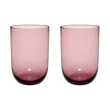 Like long drink glass 38.5 cl 2-pack - Grape - Villeroy & Boch
