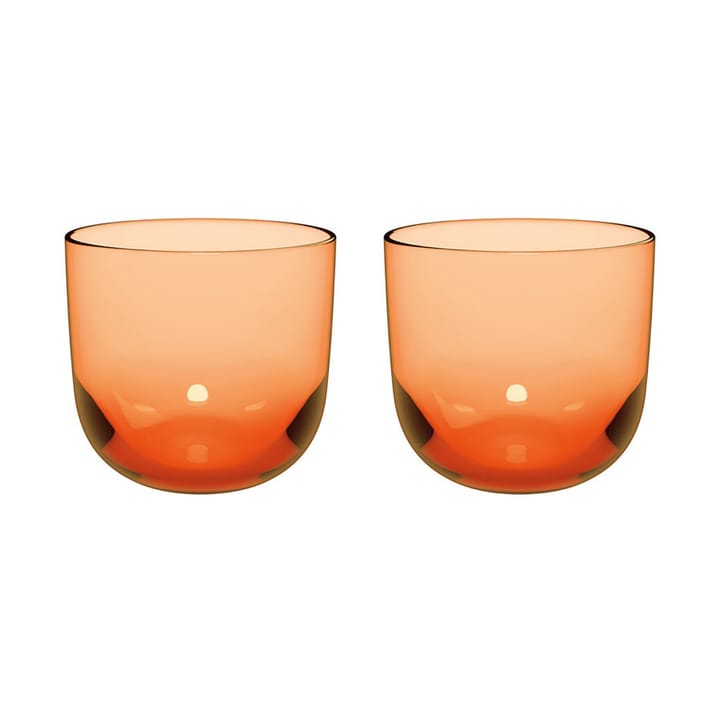 Like water glass 28 cl 2-pack - Apricot - Villeroy & Boch