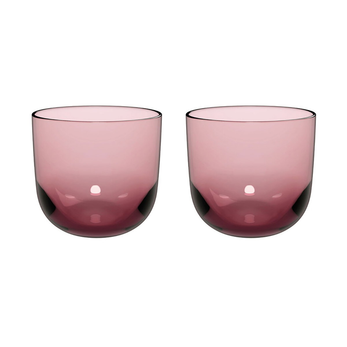 Villeroy & Boch Like water glass 28 cl 2-pack Grape