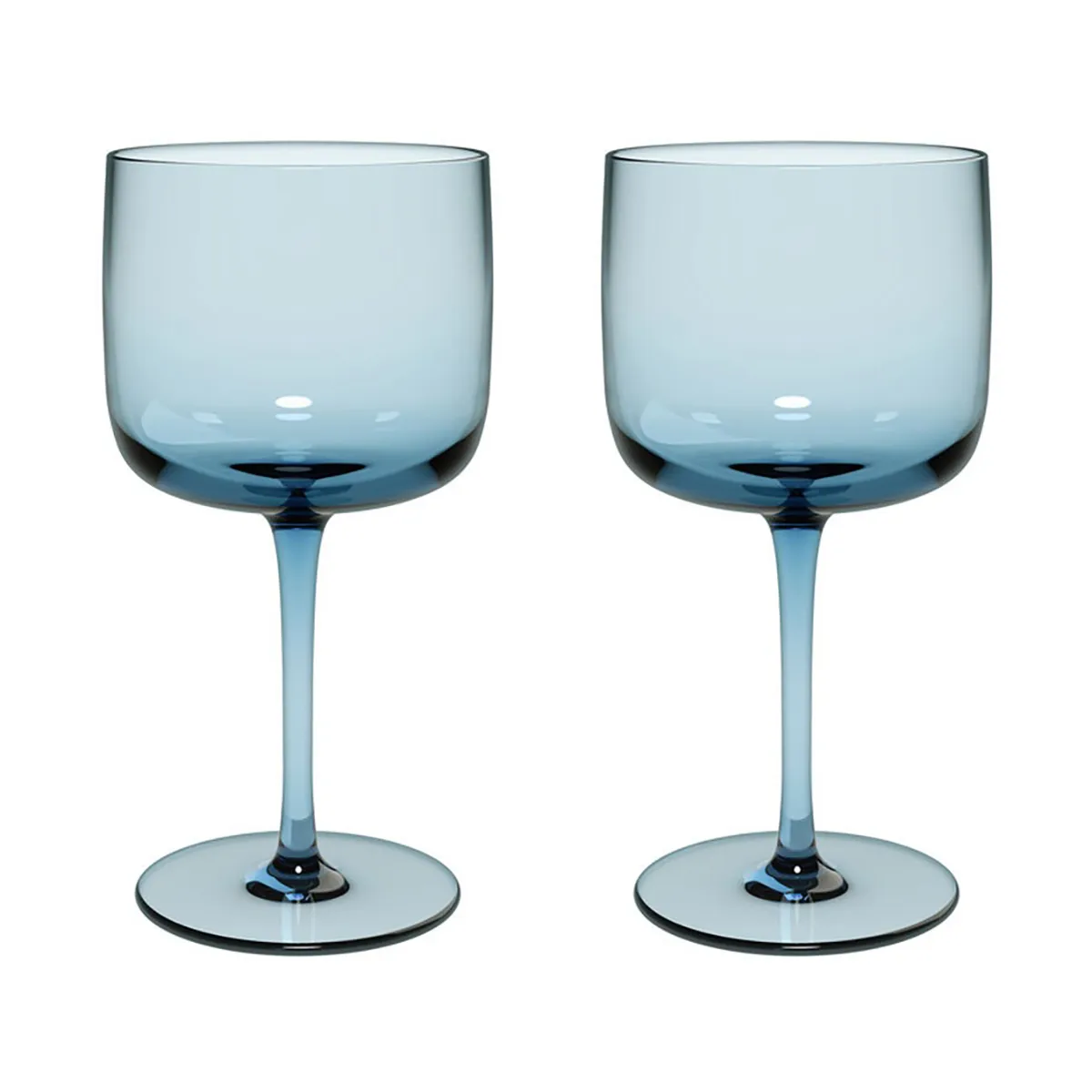 Villeroy & Boch Like wine glass 27 cl 2-pack Ice | Scandinavian Design | Wine glasses | Blue