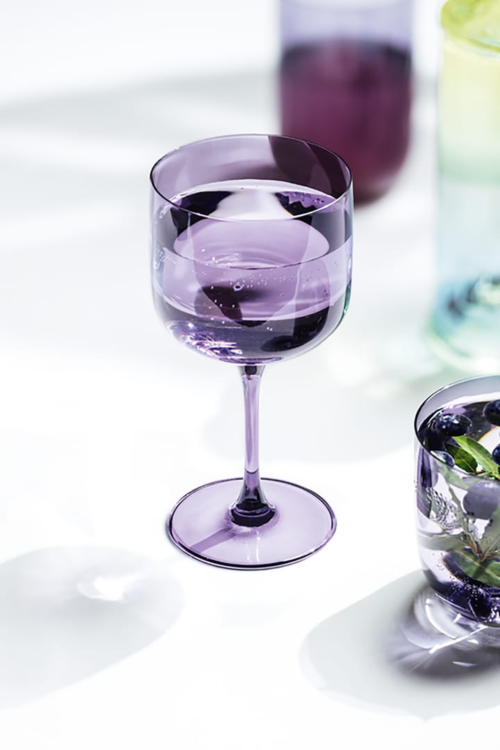 Like wine glass 27 cl 2-pack - Lavender - Villeroy & Boch