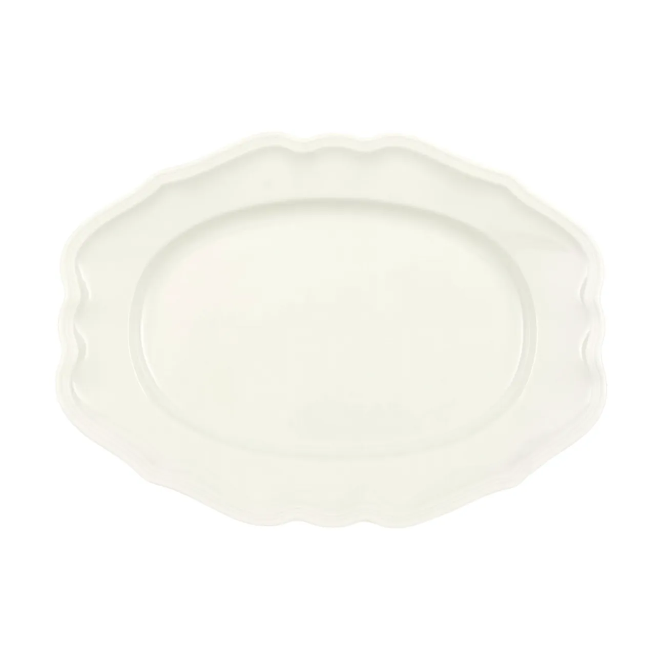 Manoir serving platter 37 cm, White Villeroy & Boch