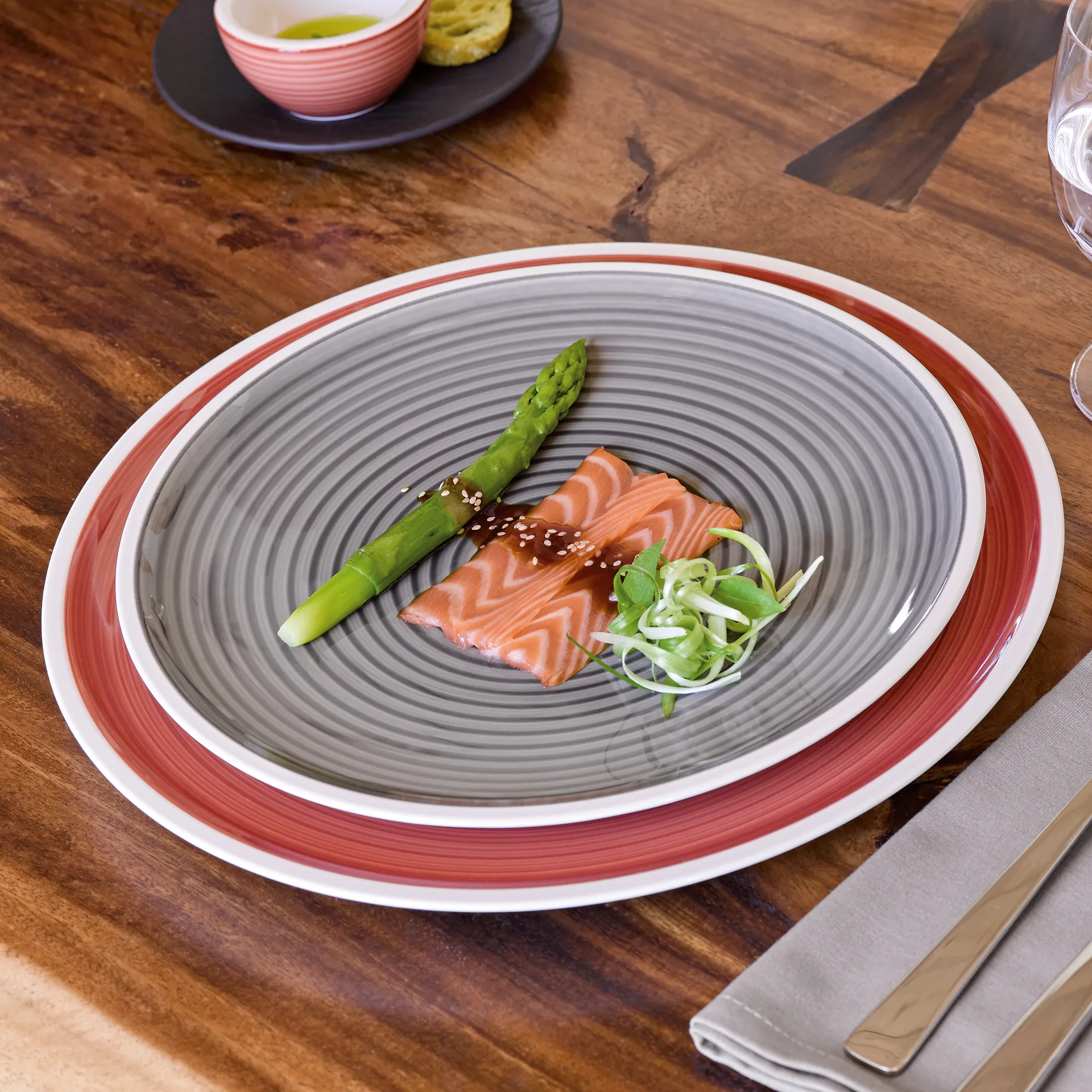 Manufacture Gris plate, 27 cm Villeroy & Boch