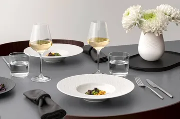Manufacture Ice pasta bowl - White, Ø28 cm - Villeroy & Boch