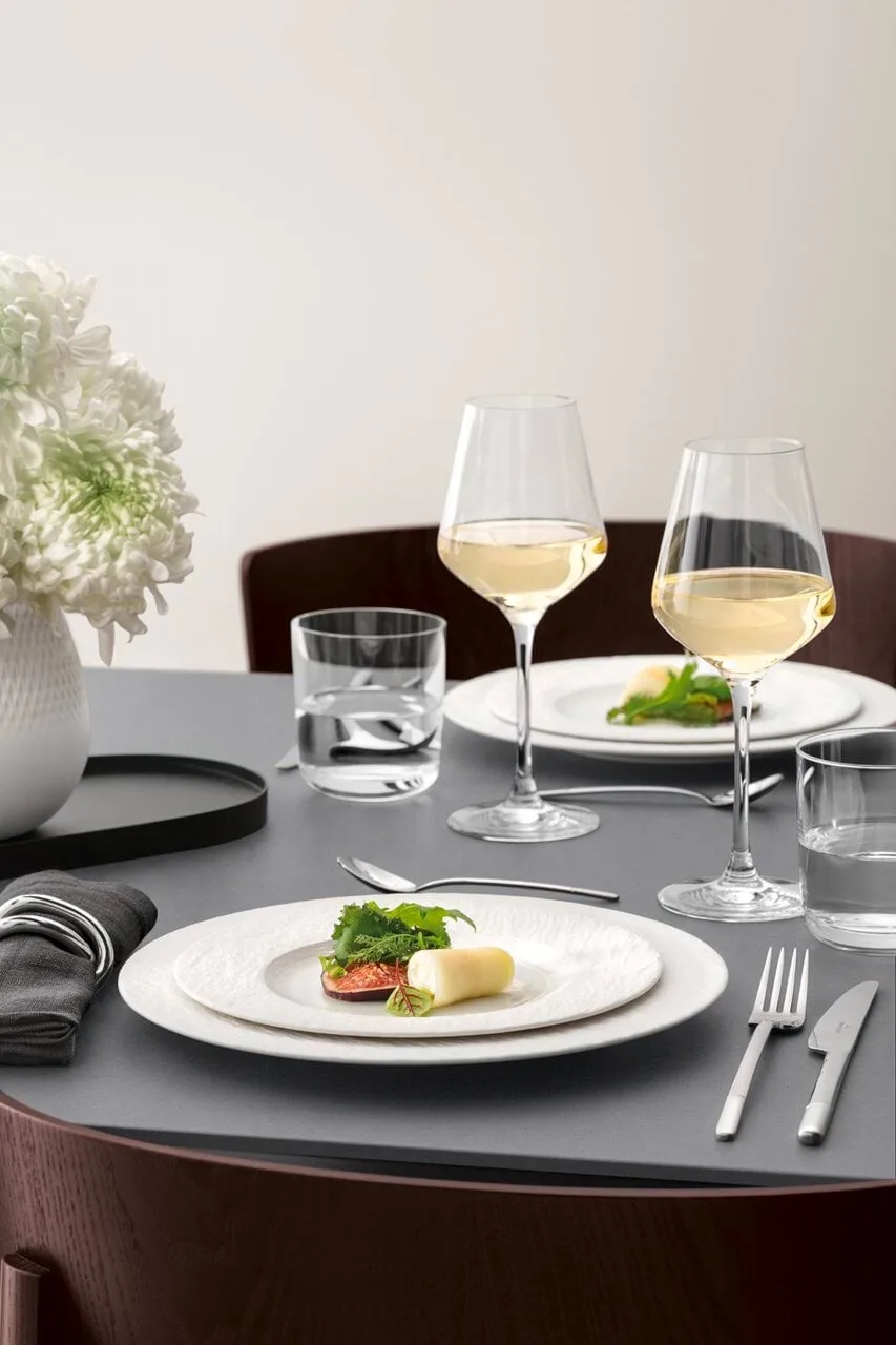Manufacture Ice plate, White, Ø21.7 cm Villeroy & Boch