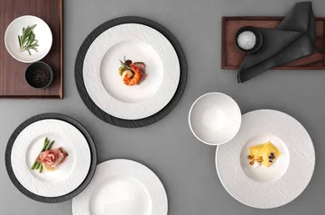 Manufacture Ice plate - White, Ø21.7 cm - Villeroy & Boch