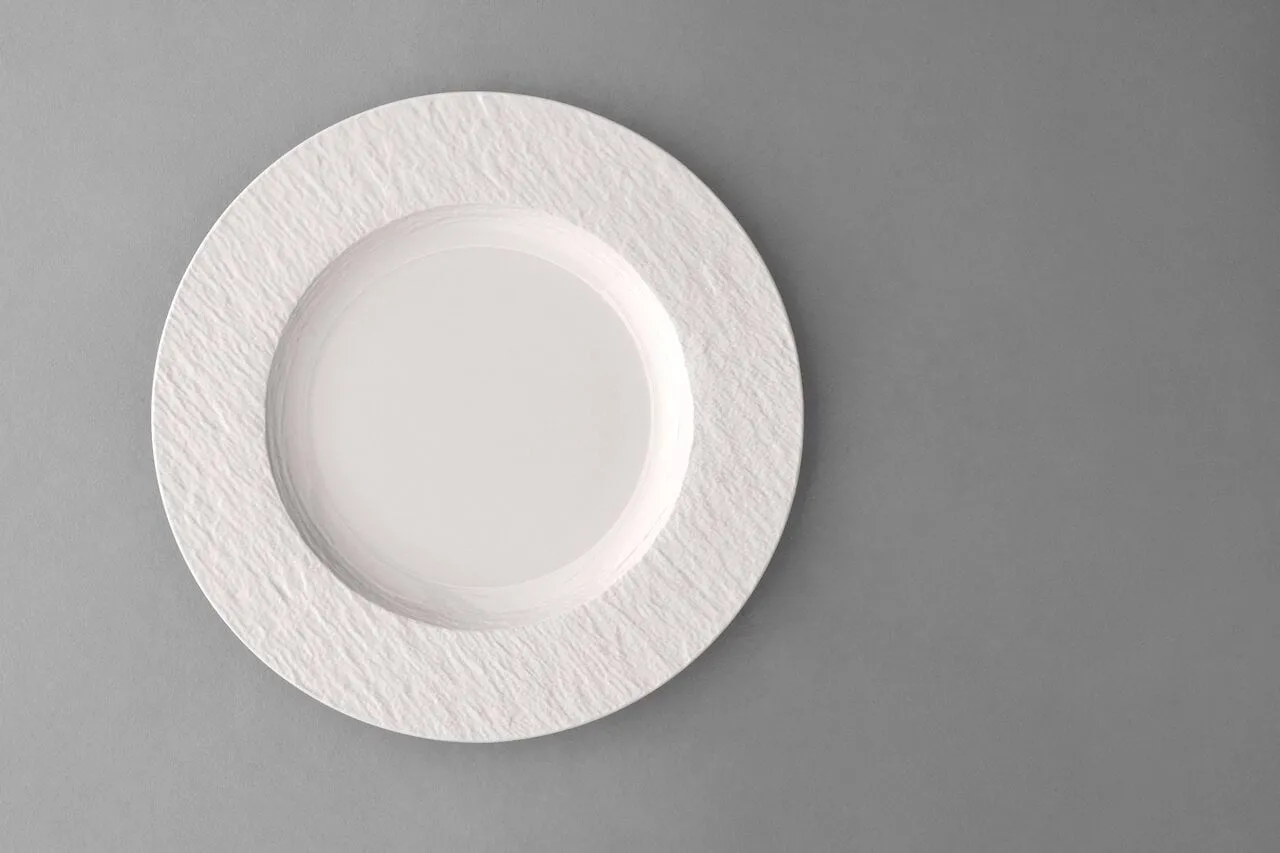 Manufacture Ice plate, White, Ø27.1 cm Villeroy & Boch