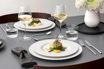 Manufacture Ice plate - White, Ø27.1 cm - Villeroy & Boch