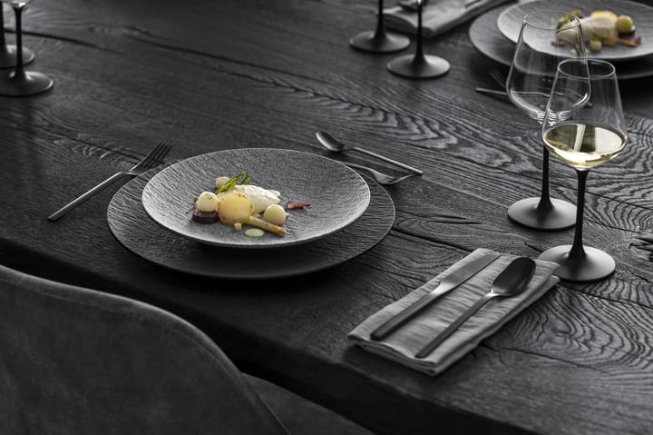 Manufacture Rock coupe plate Ø25 cm - Granite - Villeroy & Boch