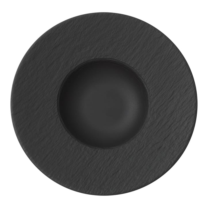 Manufacture Rock deep plate Ø28 cm - black - Villeroy & Boch