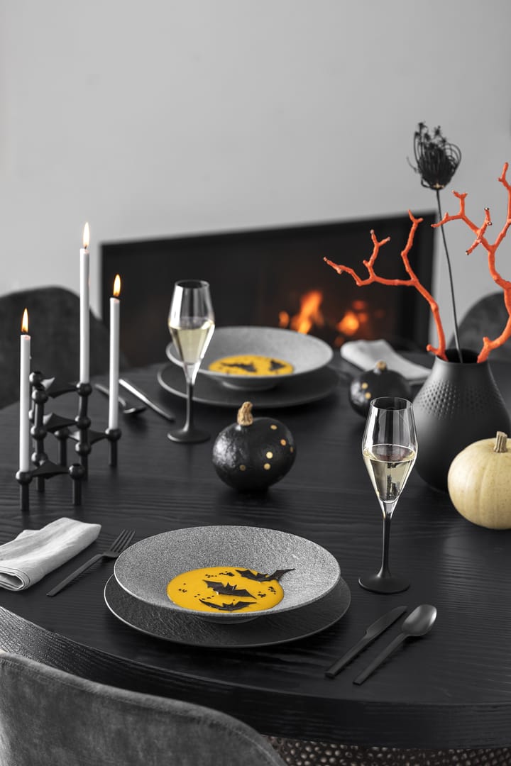 Manufacture Rock deep plate Ø29 cm - Granite - Villeroy & Boch
