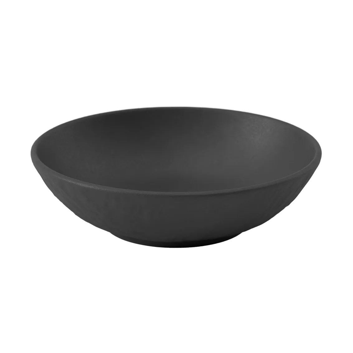 Villeroy & Boch Manufacture Rock dessert bowl o13.2 cm Black