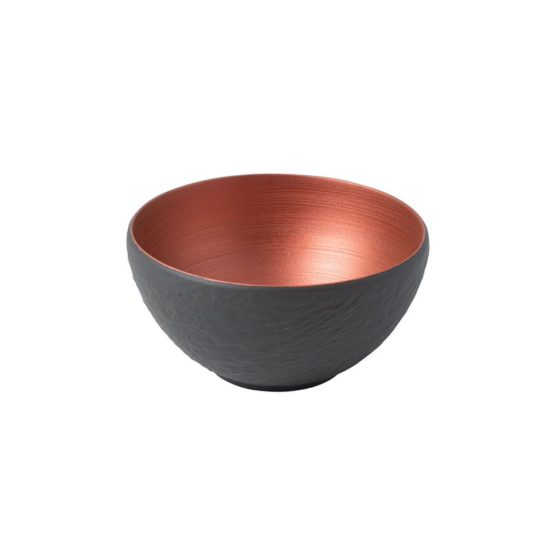 Villeroy & Boch Manufacture Rock Glow bowl Ø14 cm Black
