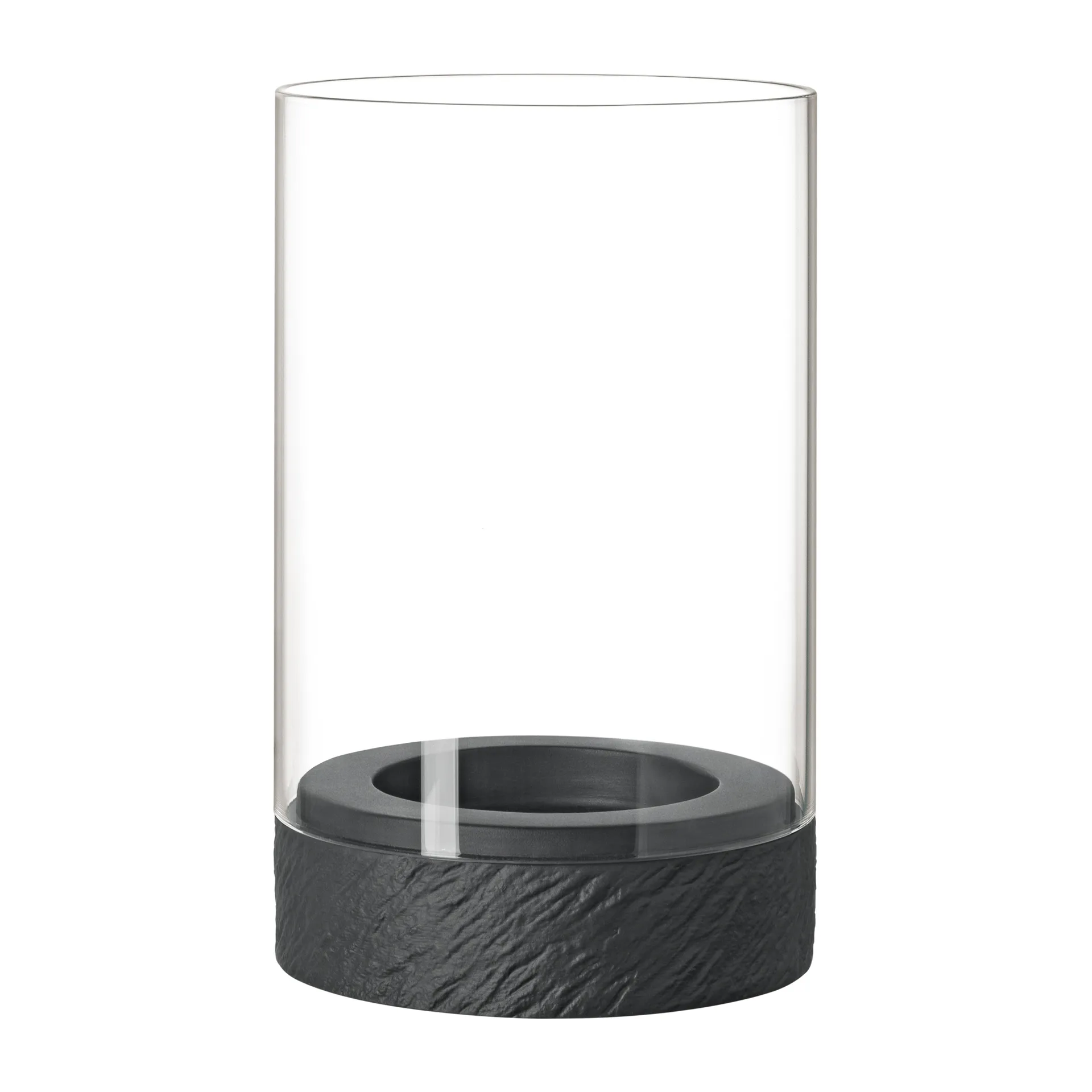 Manufacture Rock Home Hurricane lantern M, Black Villeroy & Boch