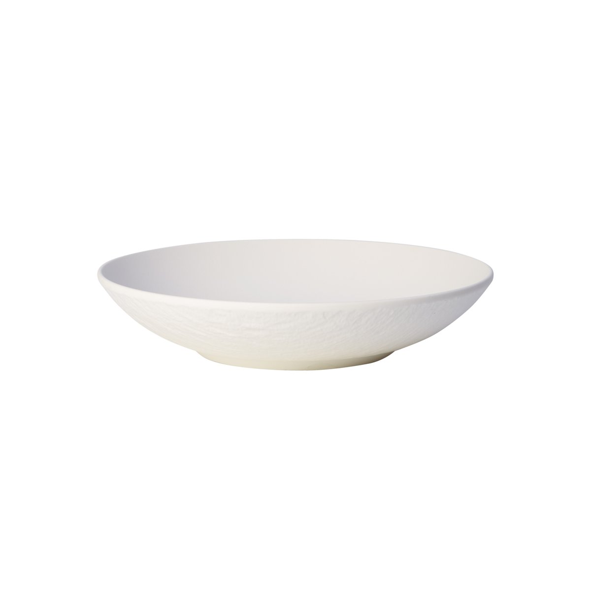 Villeroy & Boch Manufacture Rock low bowl Blanc | Scandinavian Design | Serving bowls | White