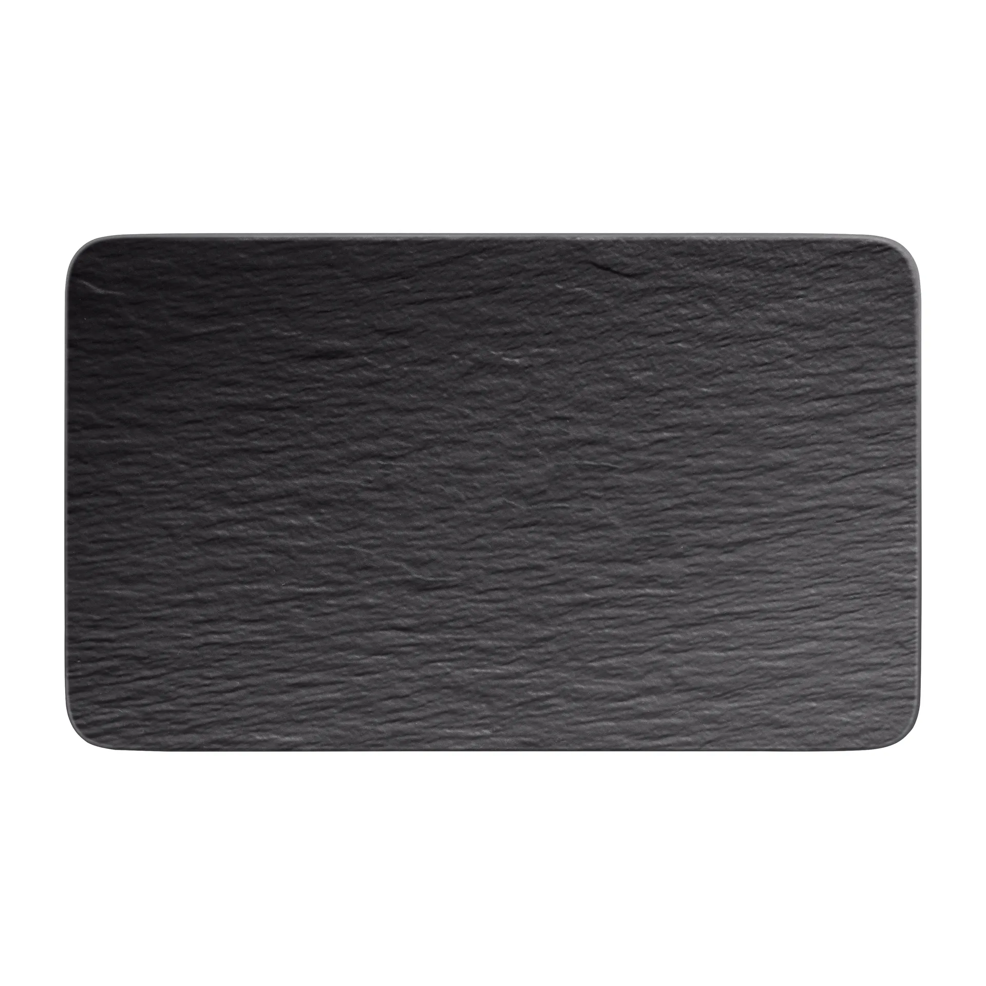 Manufacture Rock plate 17x28 cm, Black Villeroy & Boch
