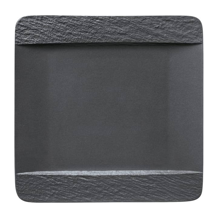 Manufacture Rock plate 28x28 cm - Black - Villeroy & Boch