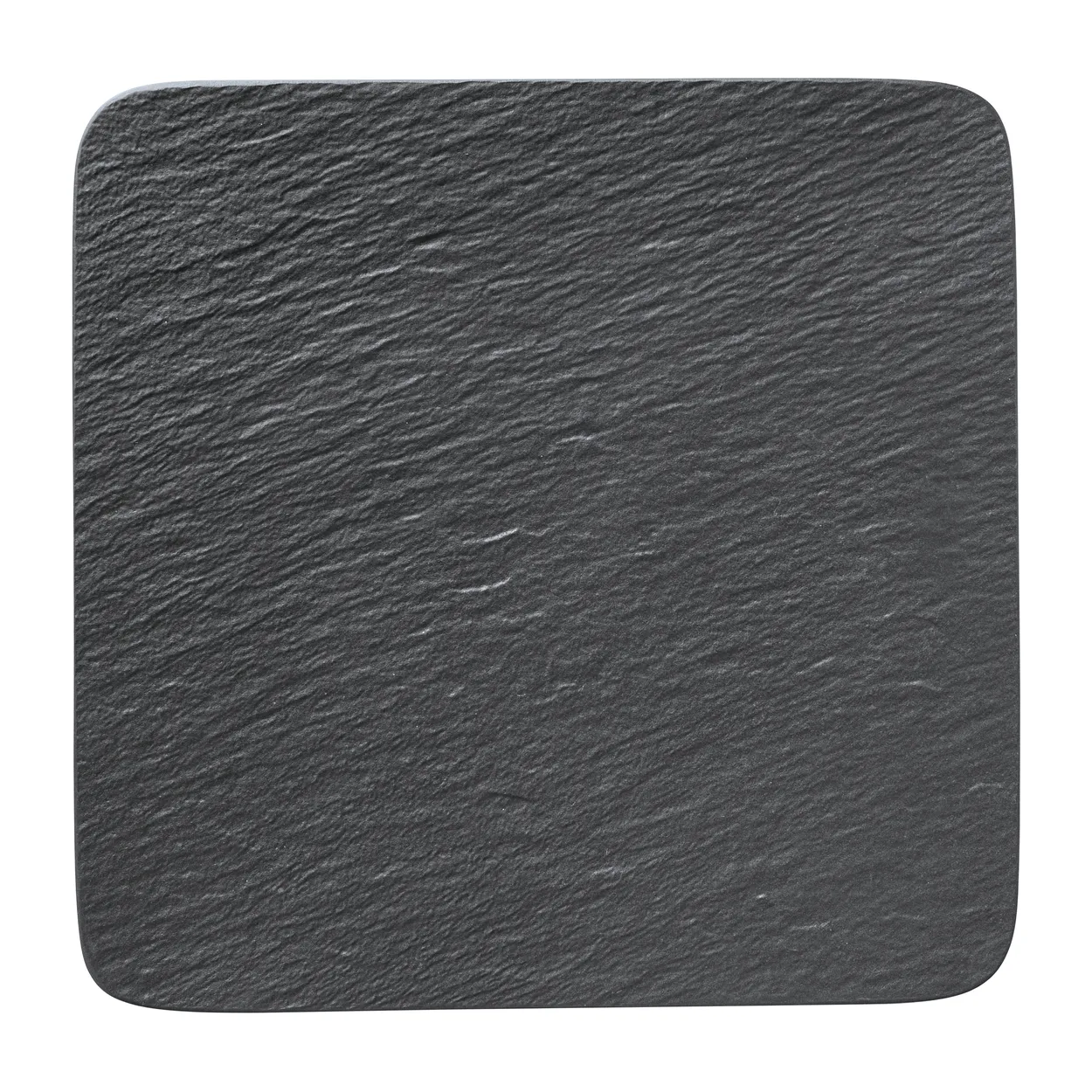 Villeroy & Boch Manufacture Rock plate 32x32 cm Black