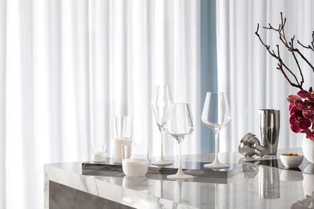 Manufacture Rock white wine glass 38 cl 4-pack, Clear-white Villeroy & Boch