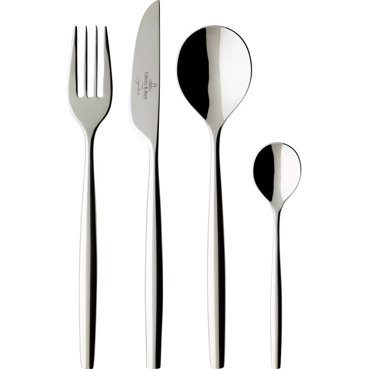 Metro Chic cutlery 24 pieces - Stainless steel - Villeroy & Boch