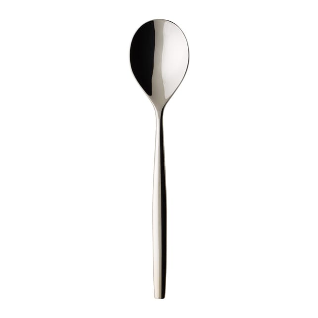 Metro Chic dessert spoon - Stainless steel - Villeroy & Boch