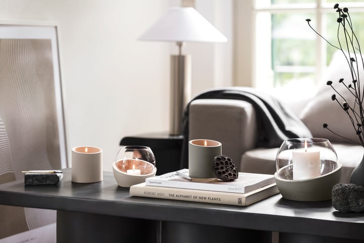 NewMoon Home candle holder 14.5x17 cm - Taupe - Villeroy & Boch