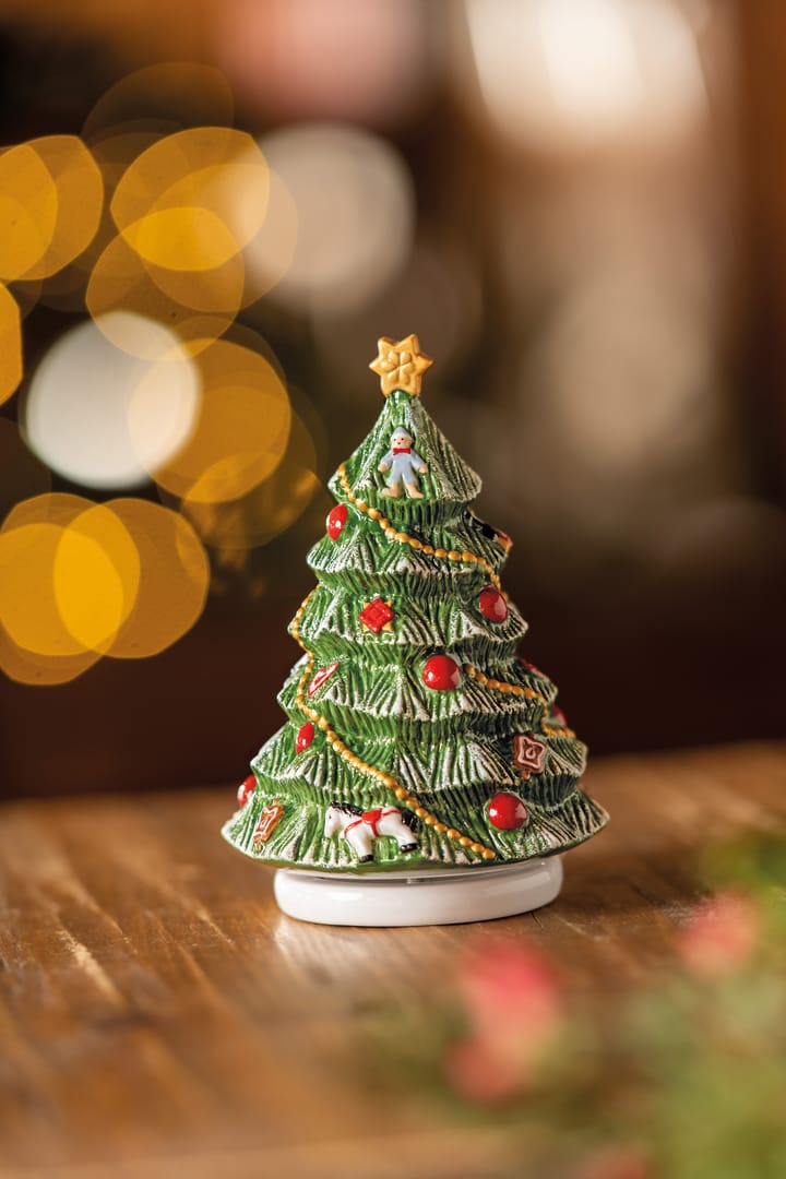 Nostalgic Melody Christmas tree music box, Green Villeroy & Boch
