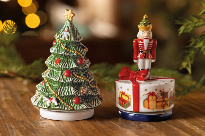 Nostalgic Melody Christmas tree music box, Green Villeroy & Boch