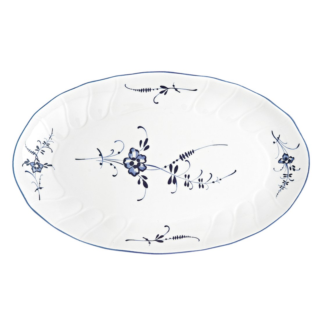 Villeroy & Boch Old Luxembourg serving plate 24 cm | Scandinavian Design | Serving platters & dishes | White