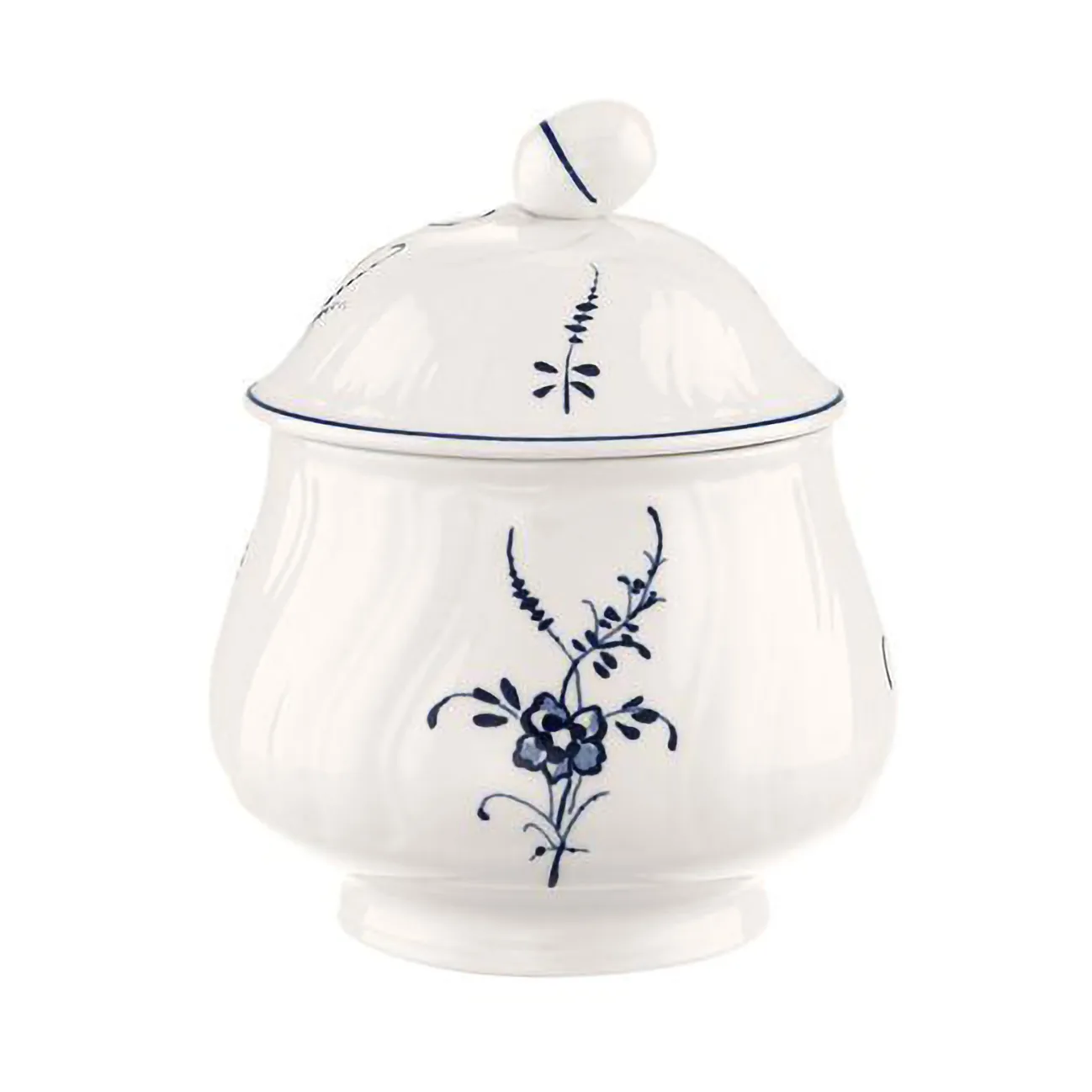 Old Luxembourg sugar bowl 25 cl, White Villeroy & Boch