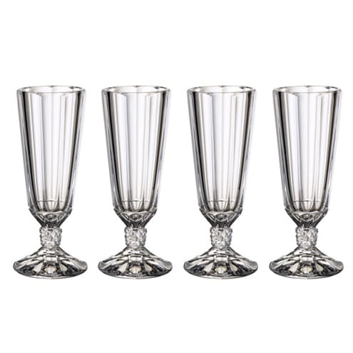 Opera champagne glass 4-pack - Clear - Villeroy & Boch