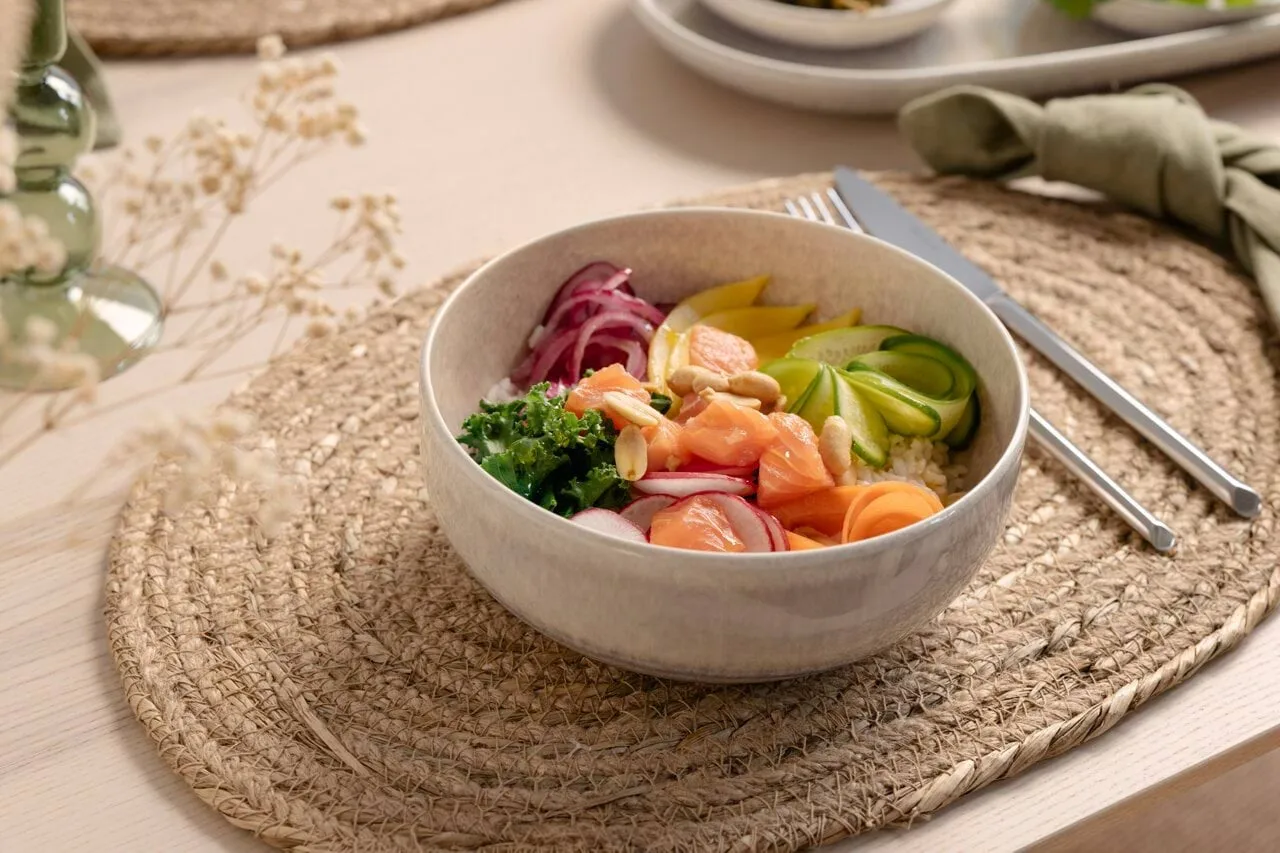 Perlemor Sand bowl, Beige, 90 cl Villeroy & Boch