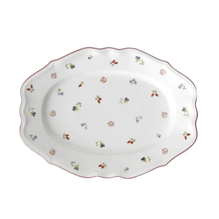 Petite Fleur serving platter 37 cm - White - Villeroy & Boch