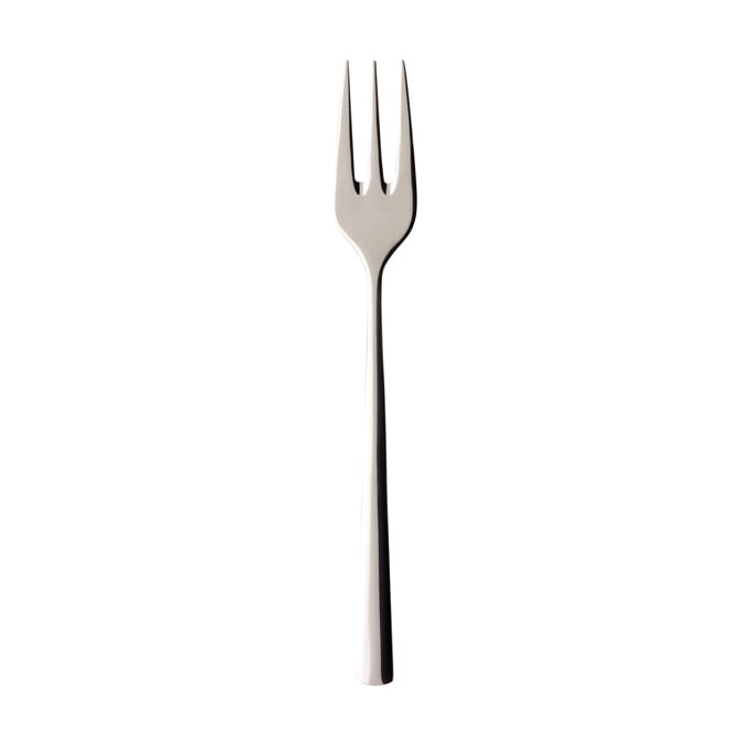 Villeroy & Boch Piemont cake fork Stainless steel | Scandinavian Design | Dessert cutlery | Silver-coloured