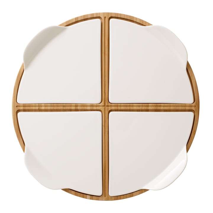Pizza Passion service plate bamboo - round, 5 pcs - Villeroy & Boch