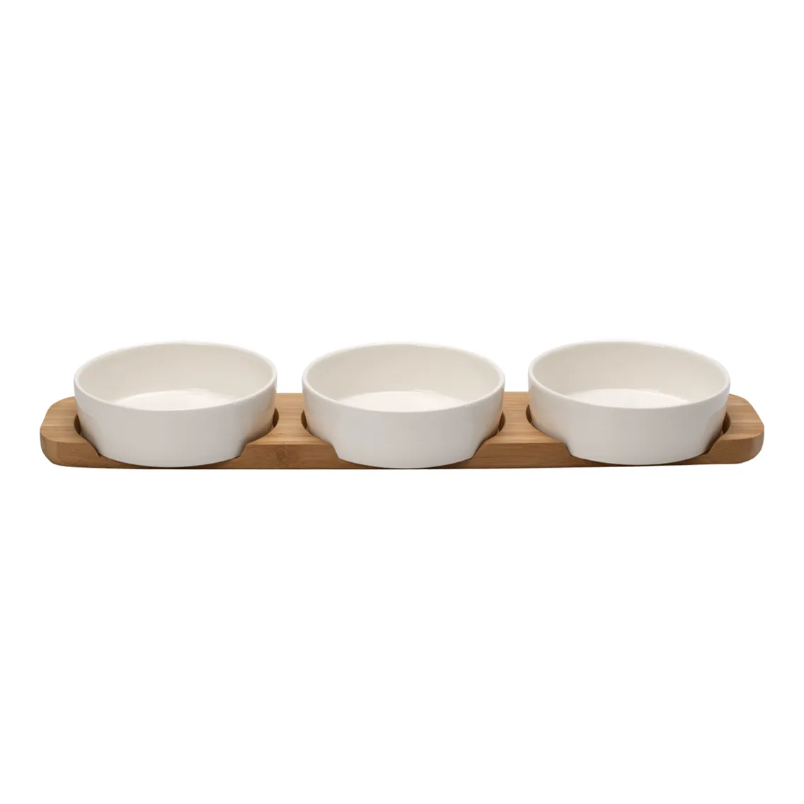Pizza Passion serving bowl 4 pieces, bamboo Villeroy & Boch