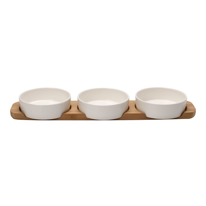 Pizza Passion serving bowl 4 pieces - bamboo - Villeroy & Boch