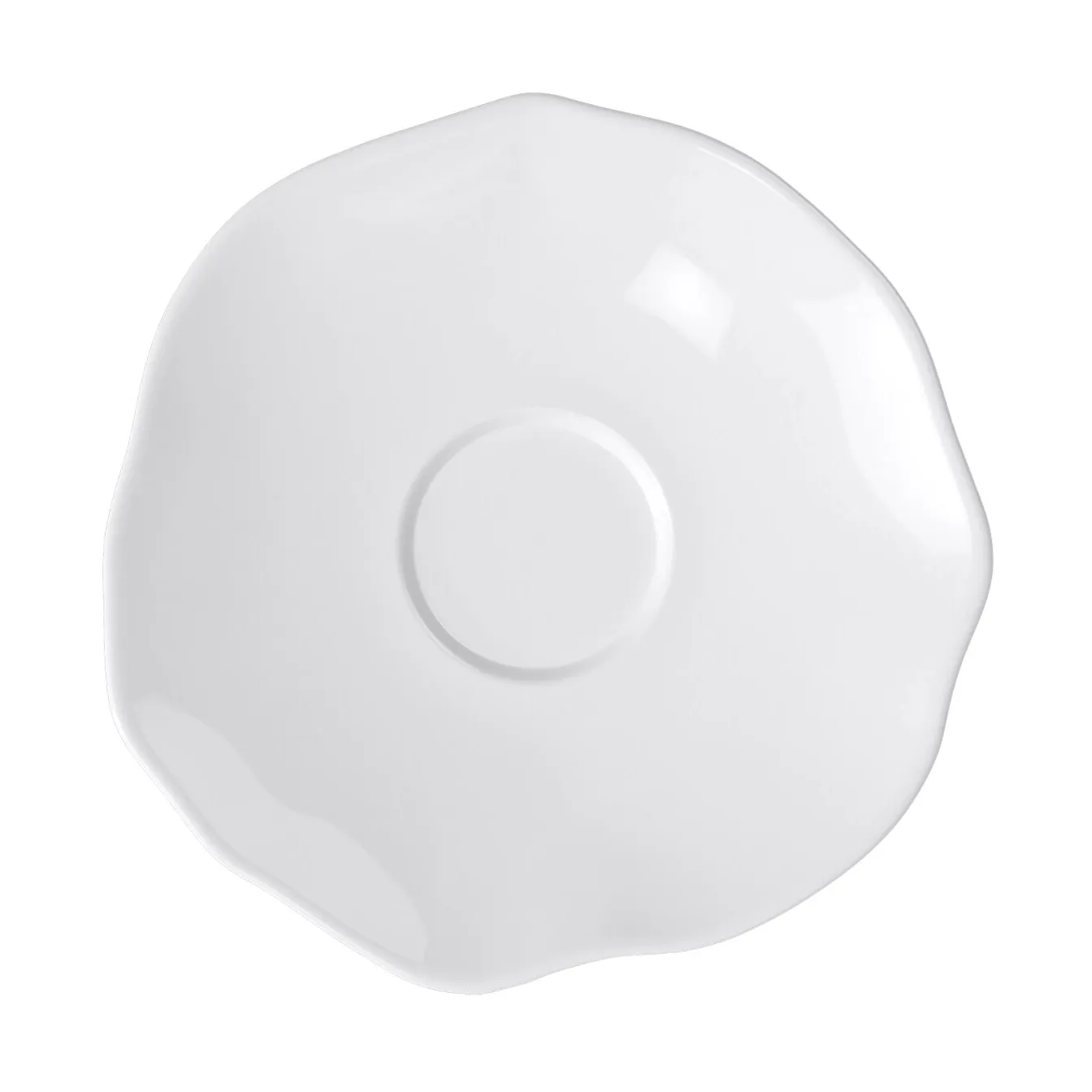 Pura espresso cup with saucer, White, 2 pieces Villeroy & Boch