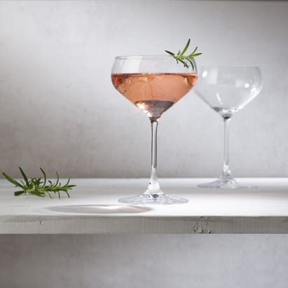 Purismo kupat champagne glass 2-pack, Clear Villeroy & Boch