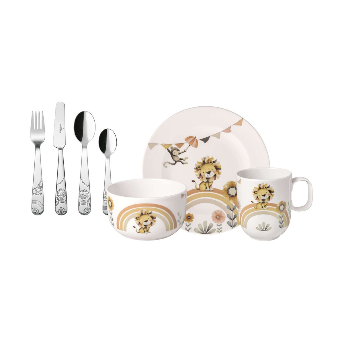 Villeroy & Boch Roar like a Lion children's tableware set 7 pieces