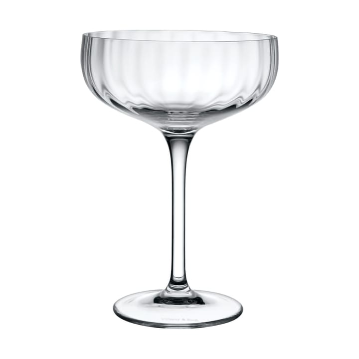 Rose Garden champagne coupe 12 cl 4-pack - Clear - Villeroy & Boch