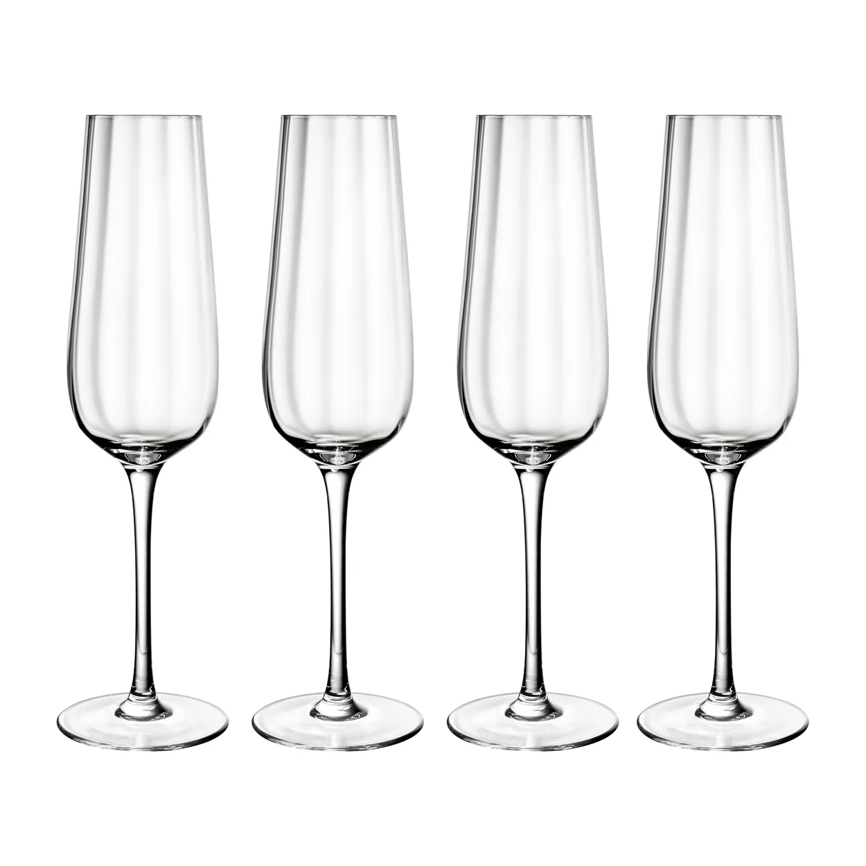 Villeroy & Boch Rose Garden champagne glass 4-pack 29 cl Clear
