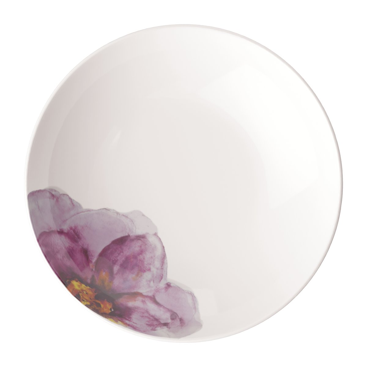 Villeroy & Boch Rose Garden pasta plate o24 cm White-red