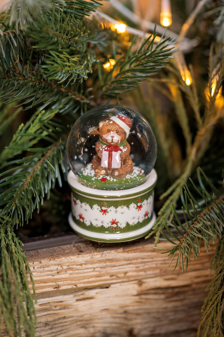 Snow globe bear - Green-white - Villeroy & Boch